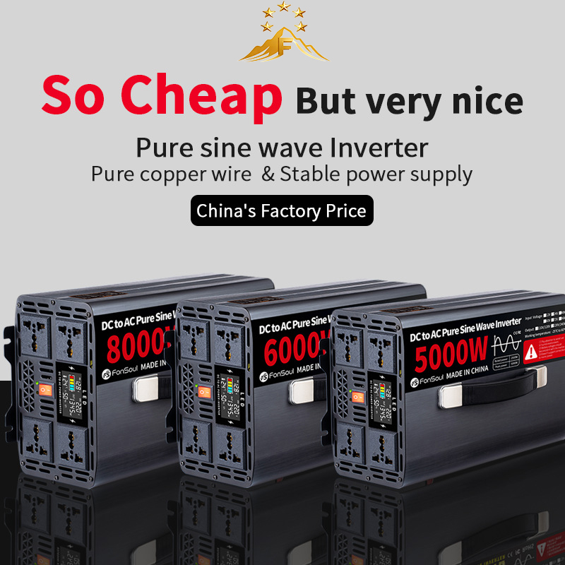 Portable Pure Sine Wave Off Gr - Pure Sine Wave Inverter 5000W 48V 220V ulasan dan harga