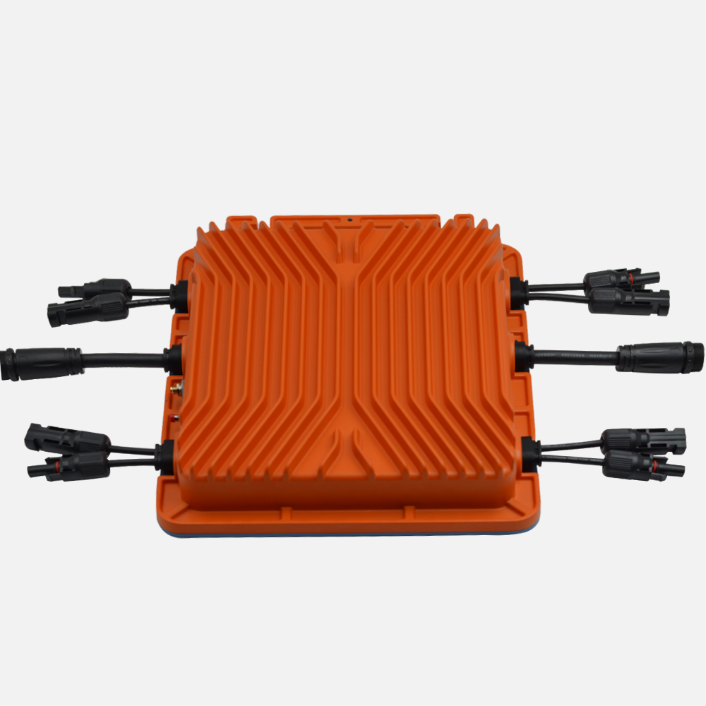 Black GT Die Cast Aluminum 140 - Micro Inverter 1400W Solar Grid Tie ulasan dan harga