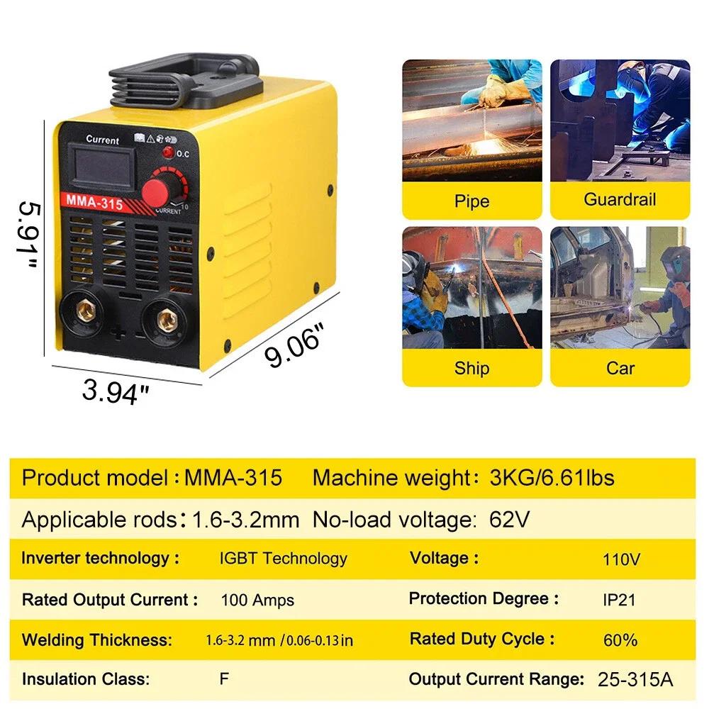 110V 300A Mini IGBT ARC Weldin - Inverter Welding Machine Igbt 300A ulasan dan harga