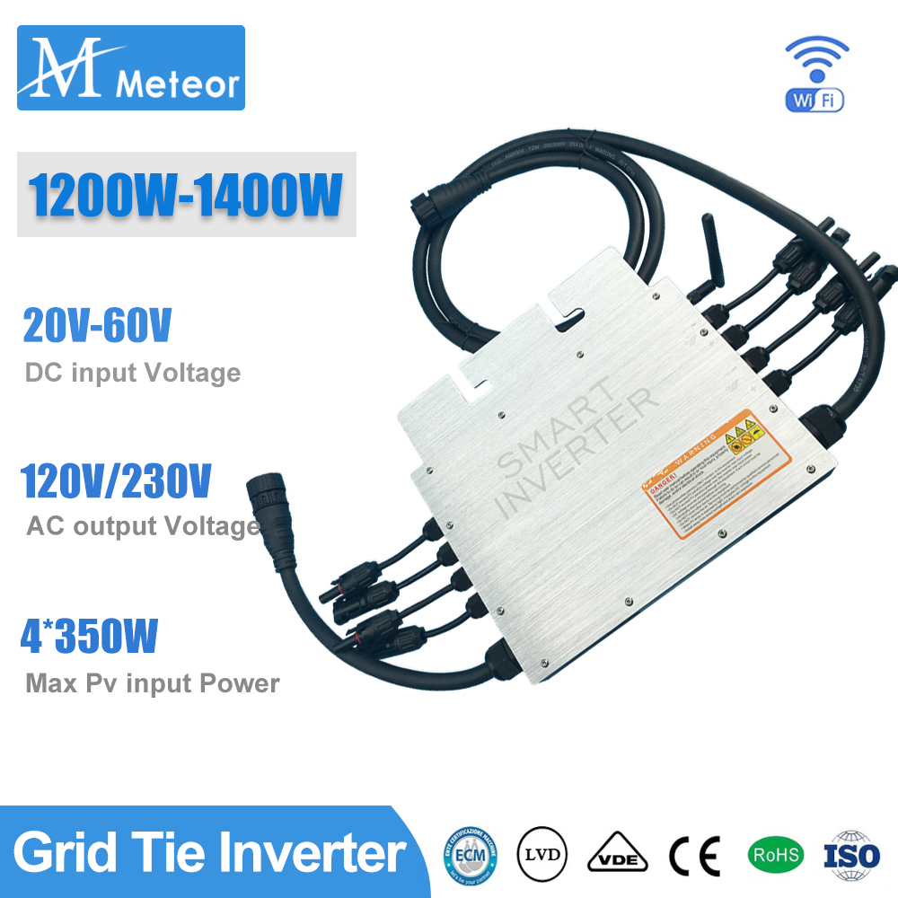 1200W 1400W Solar Grid Tie Mic - Micro Inverter 1400W Solar Grid Tie ulasan dan harga