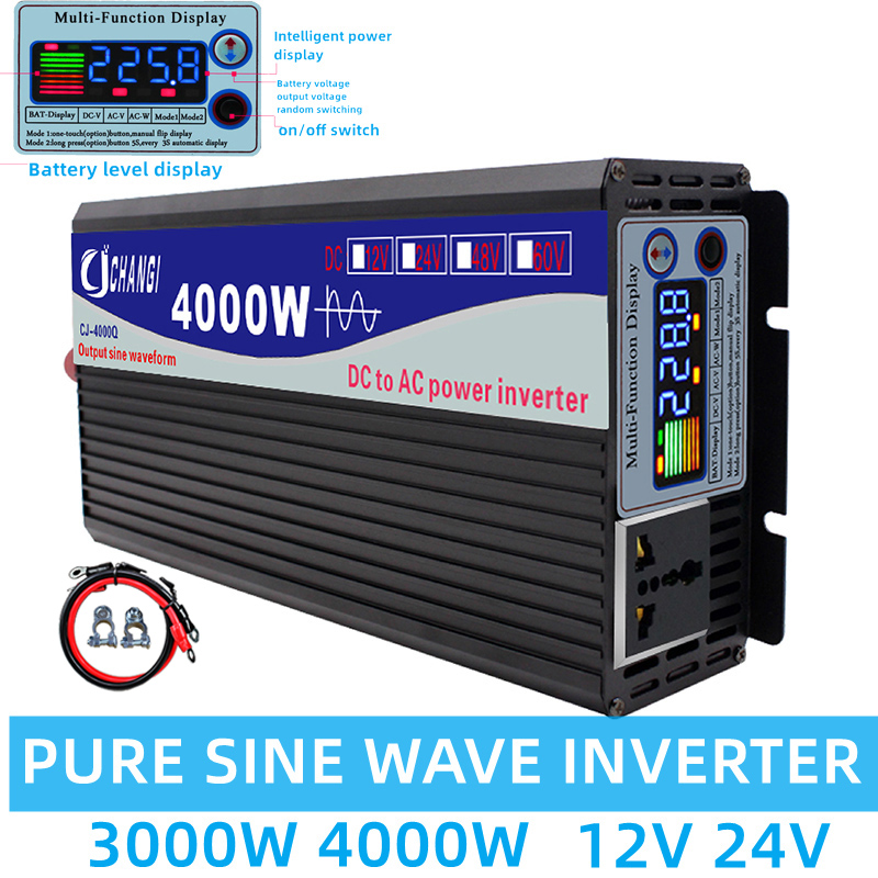 Pure Sine Wave Inverter 12v 22 - Inverter Pure Sine Wave 60Hz 120V 3000W ulasan dan harga