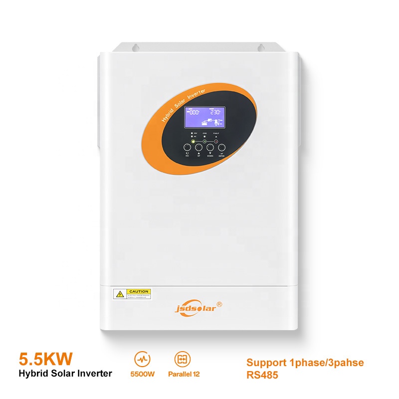 5.5Kw 5Kw Pure Sine Wave Mppt  - Hybrid Solar Inverter 5.5Kw Mppt 48V ulasan dan harga