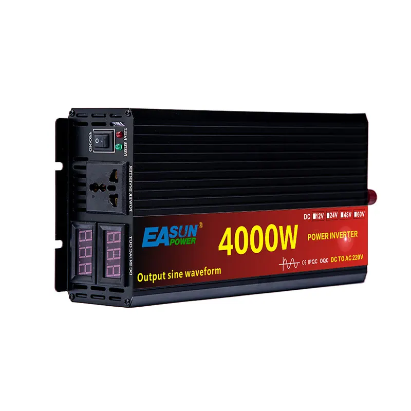 CHKJ Easun 12v 24V 48V DC to A - Pure Sine Wave Inverter 5000W 48V 220V ulasan dan harga
