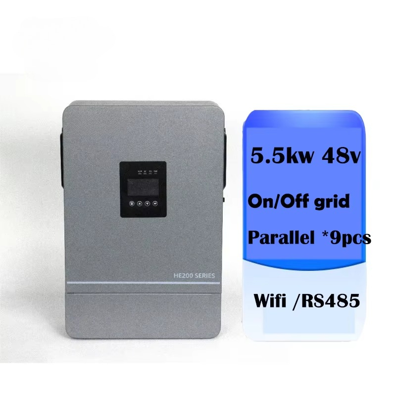 3.6kw 5.5kw 24V 48V 6.2kw Best - Hybrid Solar Inverter 5.5Kw Mppt 48V ulasan dan harga
